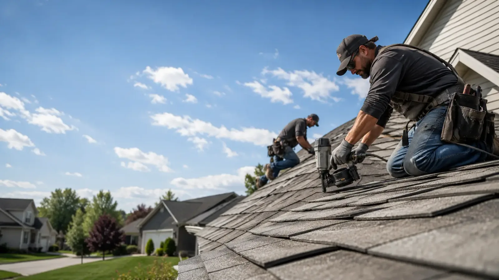 Storm Damage Roof Repair in Benton, MS near me